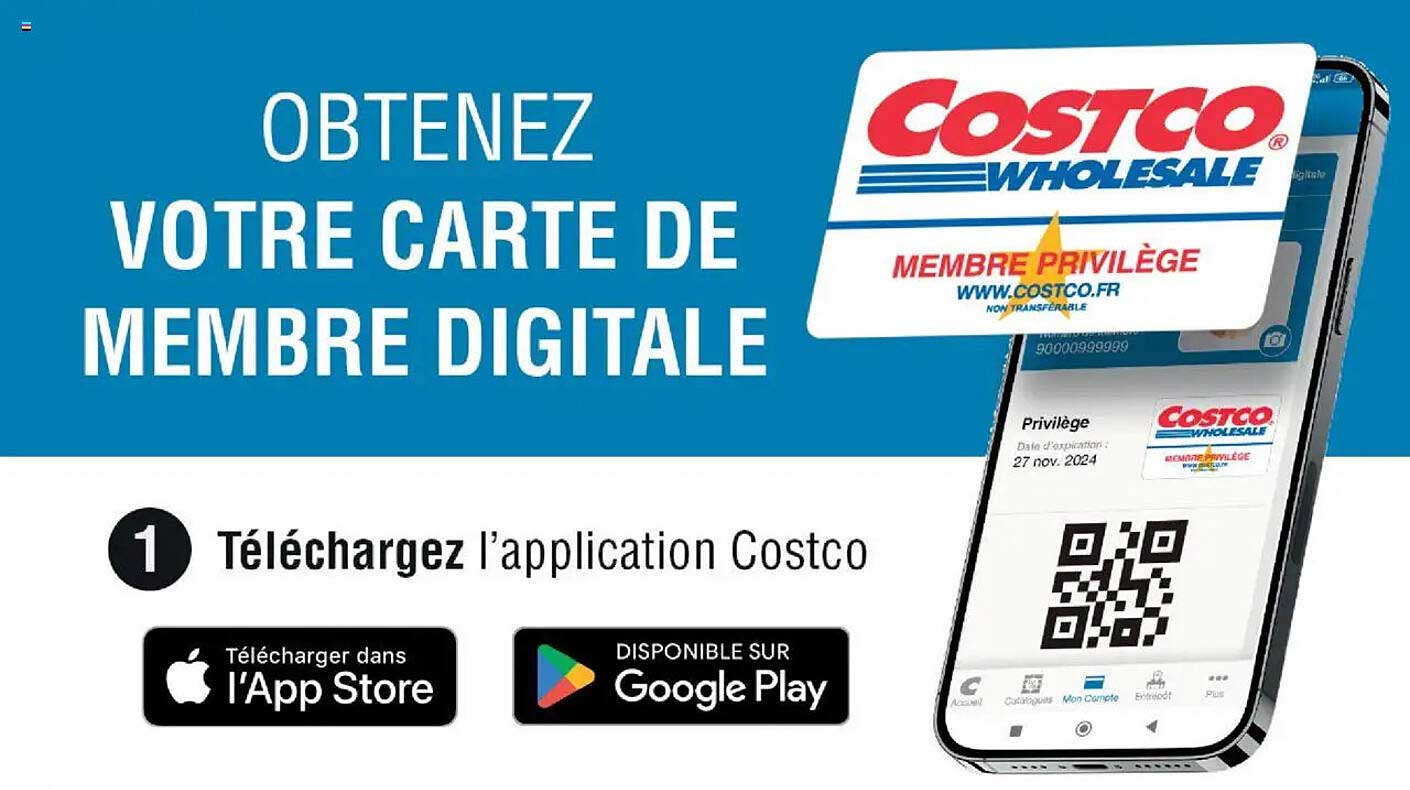 Obtenez votre carte de membre digitale