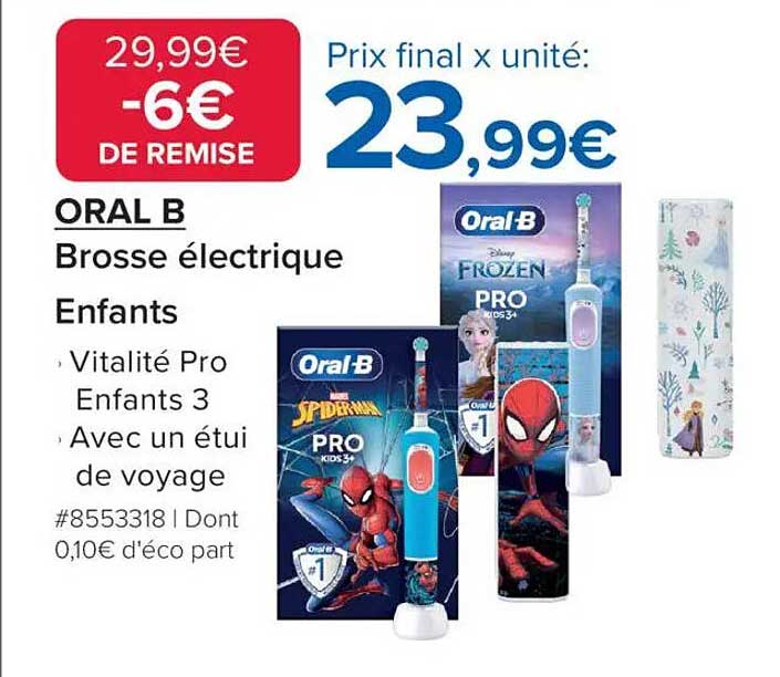 ORAL B Brosse électrique Enfants