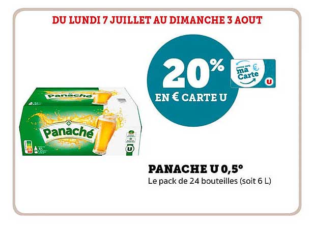 PANACHÉ U 0,5°