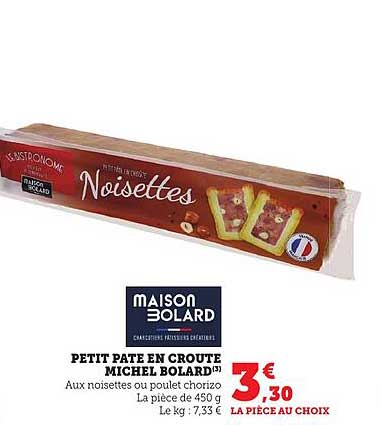 PETIT PATE EN CROUTE MICHEL BOLARD