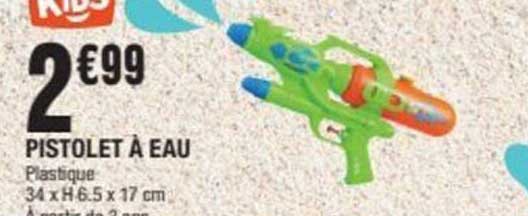 PISTOLET À EAU