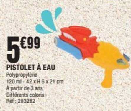 PISTOLET À EAU
