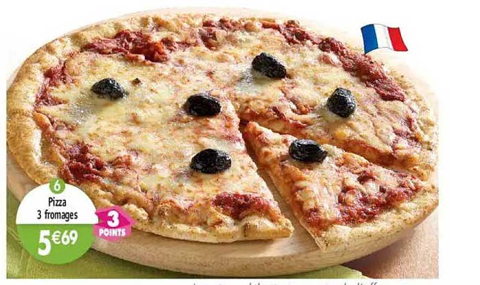 Pizza 3 fromages