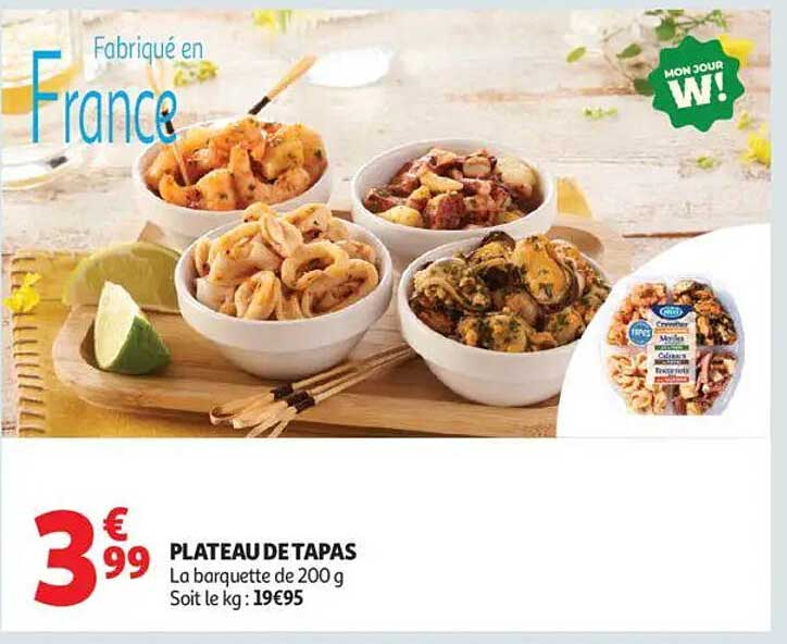 PLATEAU DE TAPAS