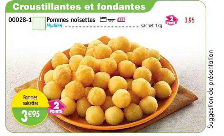 Pommes noisettes