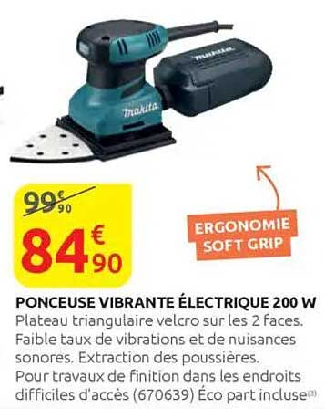 PONCEUSE VIBRANTE ÉLECTRIQUE 200 W