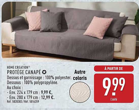 PROTÈGE CANAPÉ