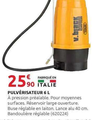 PULVÉRISATEUR 6 L