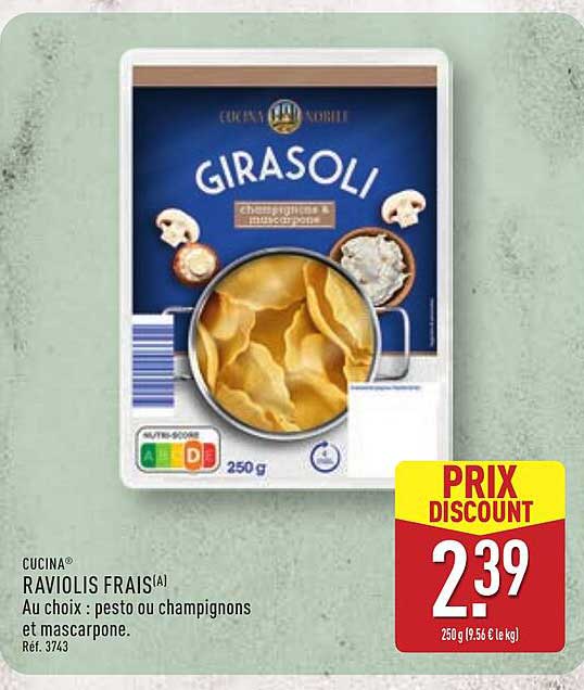 RAVIOLIS FRAIS(A)