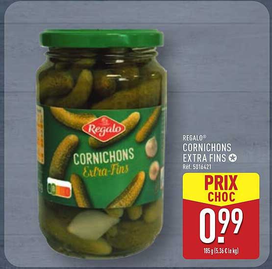 REGALO® CORNICHONS EXTRA FINS