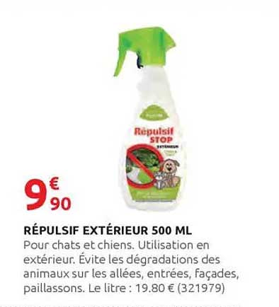RÉPULSIF EXTERIEUR 500 ML
