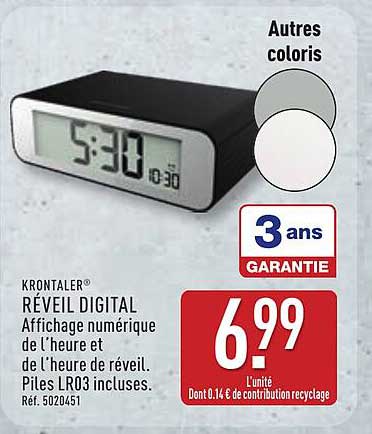 RÉVEIL DIGITAL