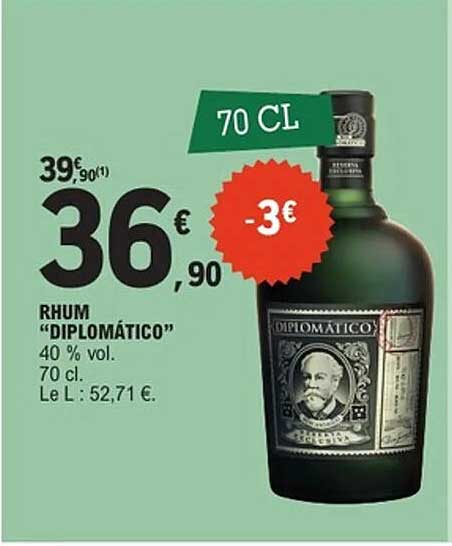 RHUM "DIPLOMÁTICO"
