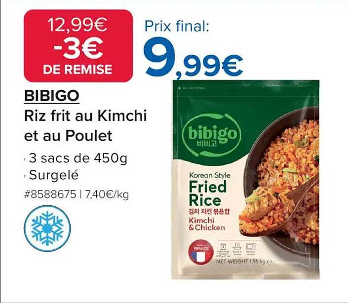 Riz frit au Kimchi et au Poulet