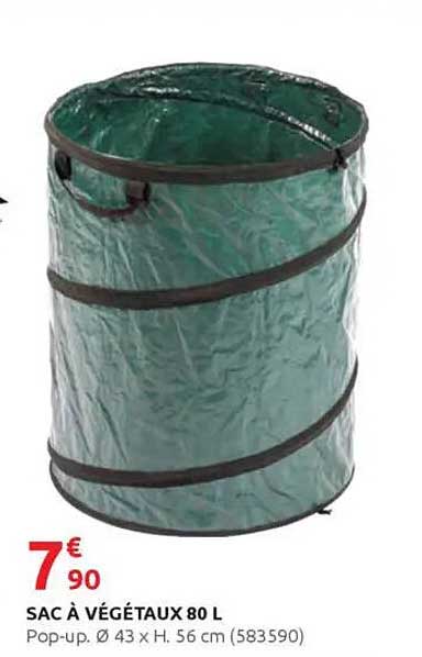 SAC À VÉGÉTAUX 80 L