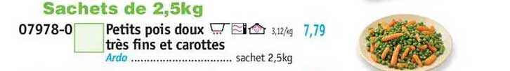Sachets de 2,5kg