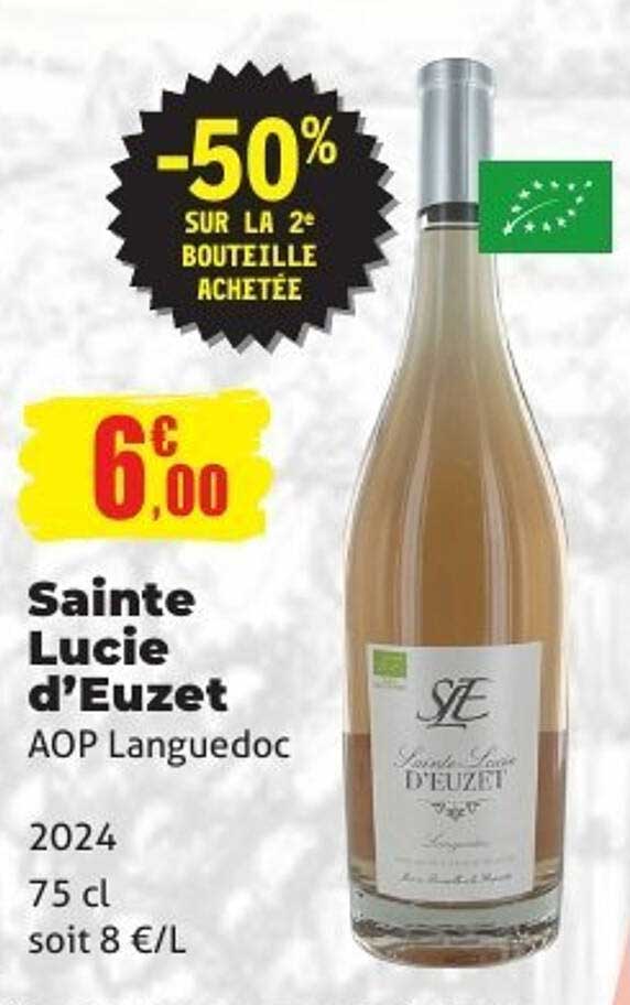 Sainte Lucie d’Euzet AOP Languedoc