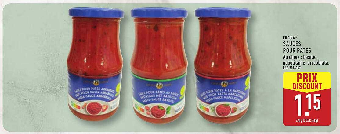 SAUCES POUR PÂTES