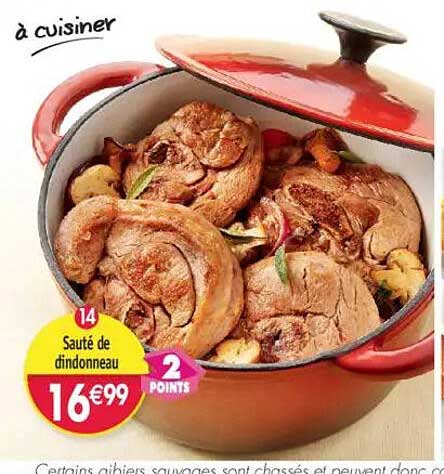 Sauté de dindonneau