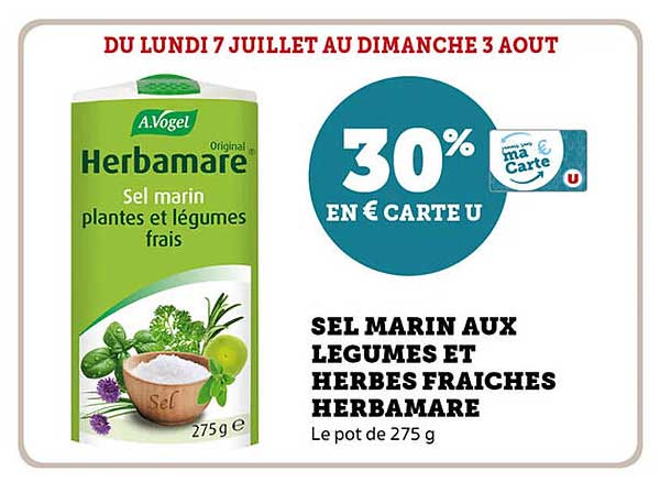 SEL MARIN AUX LEGUMES ET HERBES FRAICHES HERBAMARE