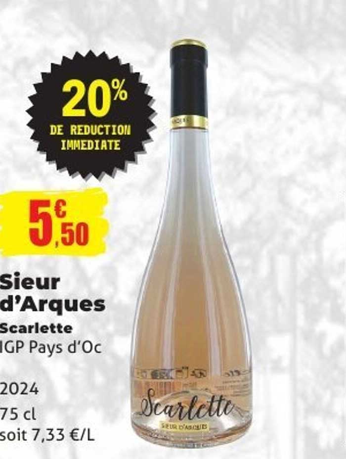 Sieur d'Arques Scarlette IGP Pays d'Oc