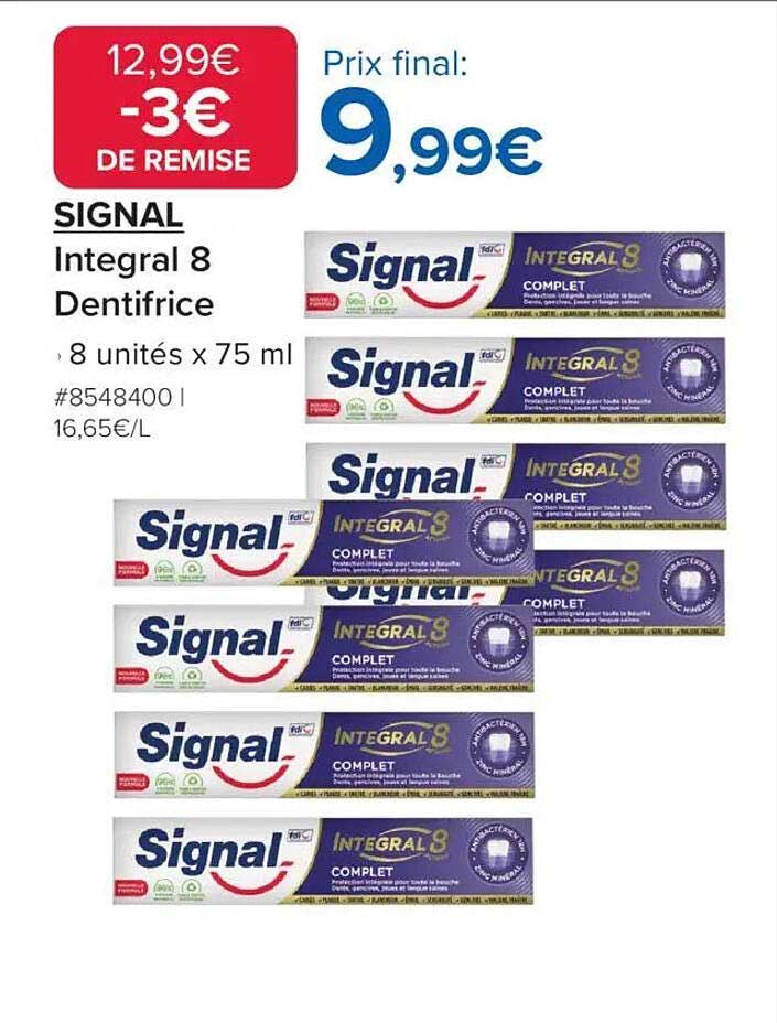SIGNAL Integral 8 Dentifrice