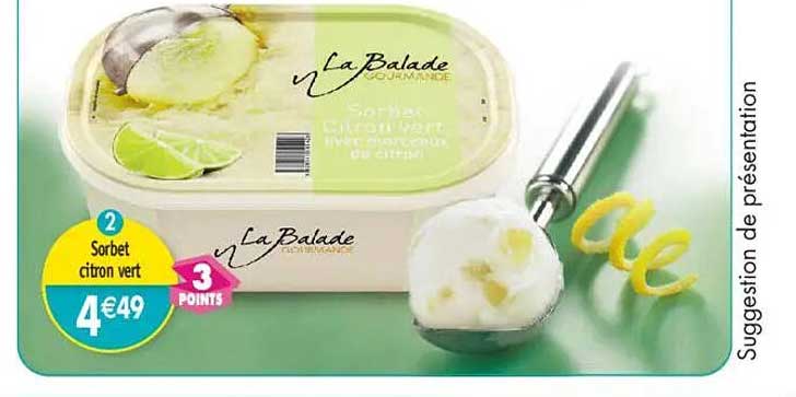 Sorbet citron vert
