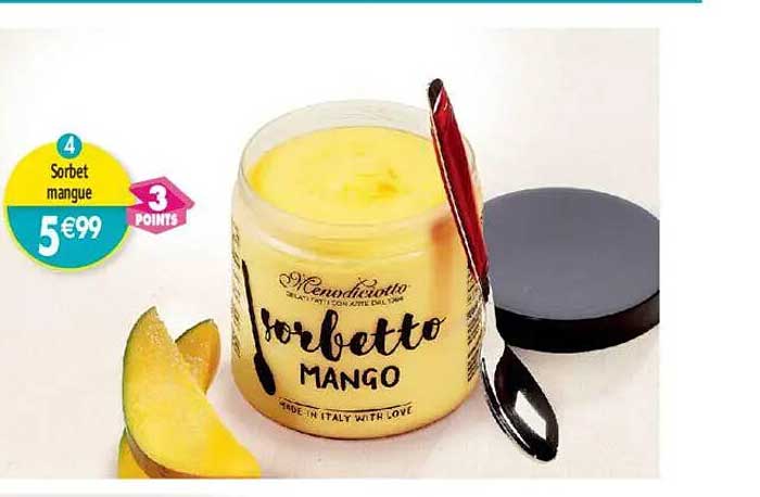 Sorbet mangue