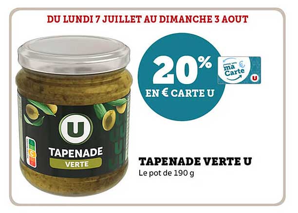 TAPENADE VERTE U
