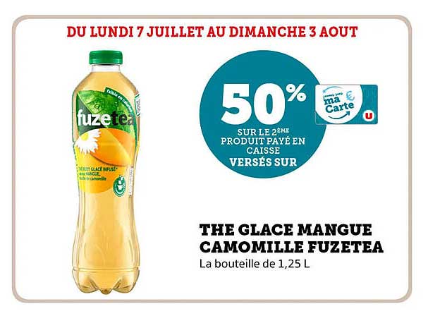 THE GLACE MANGUE CAMOMILLE FUZETEA