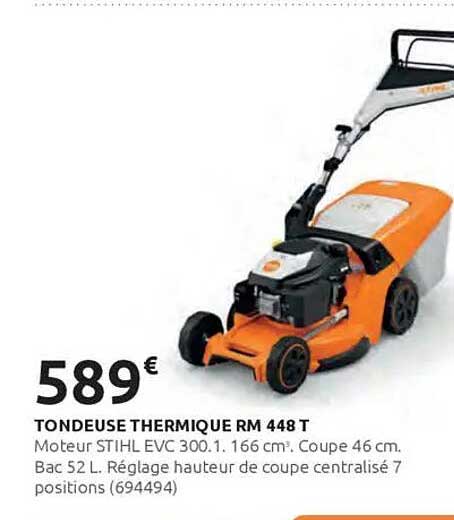 TONDEUSE THERMIQUE RM 448 T