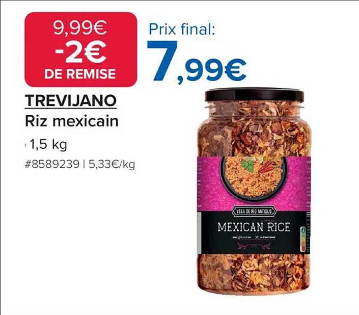 TREVIJANO Riz mexicain