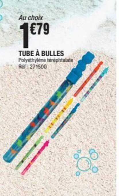 TUBE À BULLES