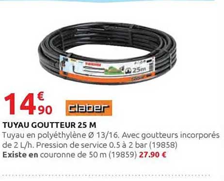 TUYAU GOUTTEUR 25 M