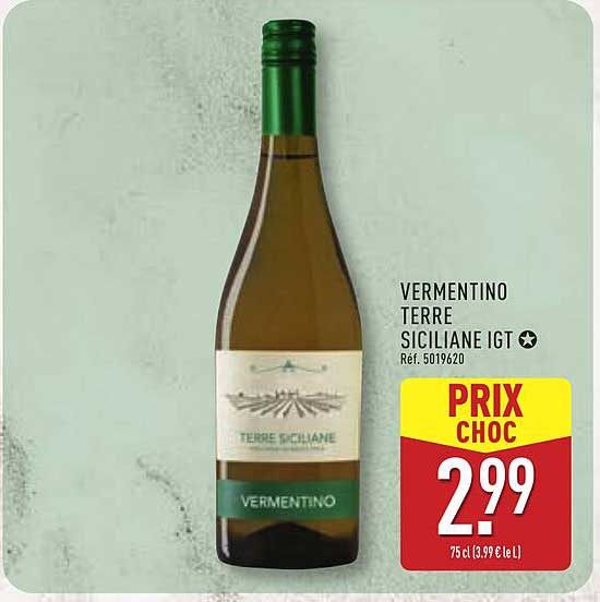 VERMENTINO TERRE SICILIANE IGT