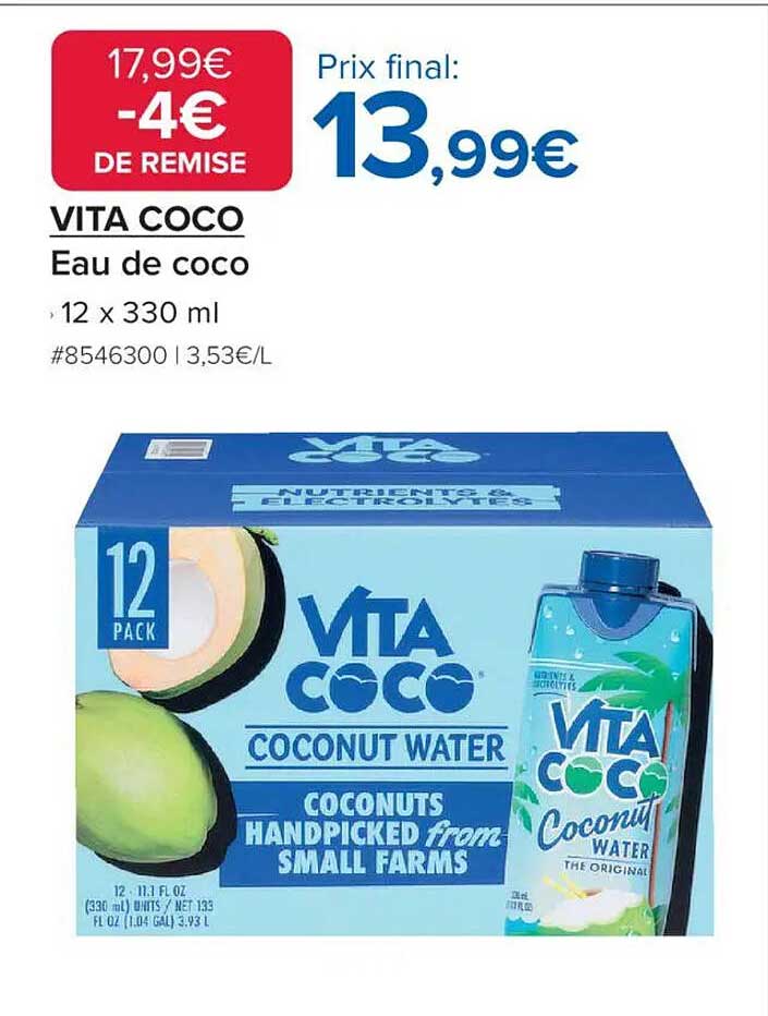 VITA COCO Eau de coco