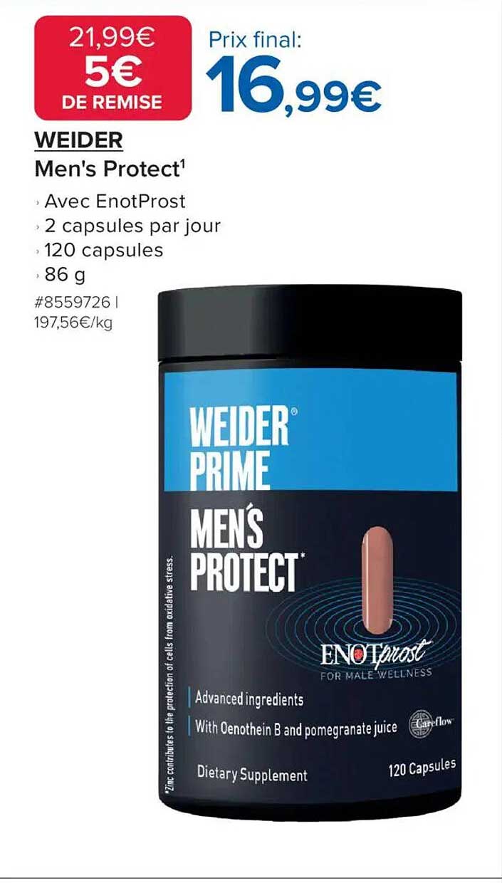 WEIDER Men's Protect