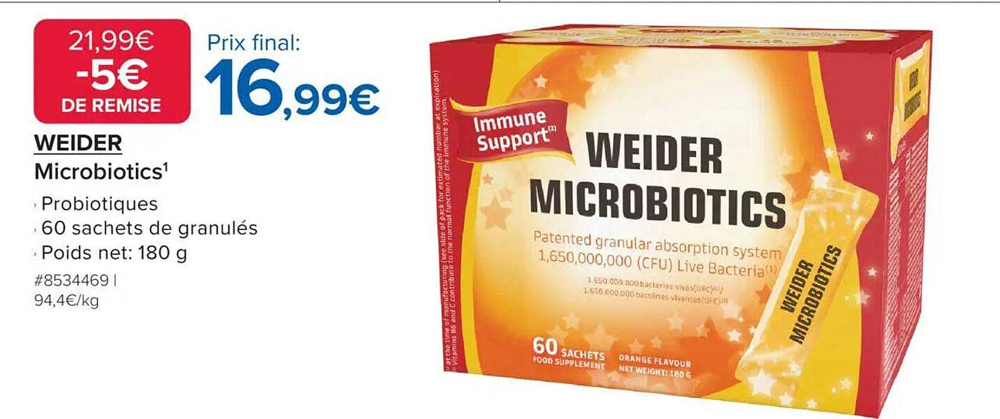 WEIDER Microbiotics