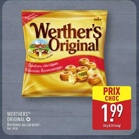 WERTHER'S ORIGINAL - Bonbons au caramel