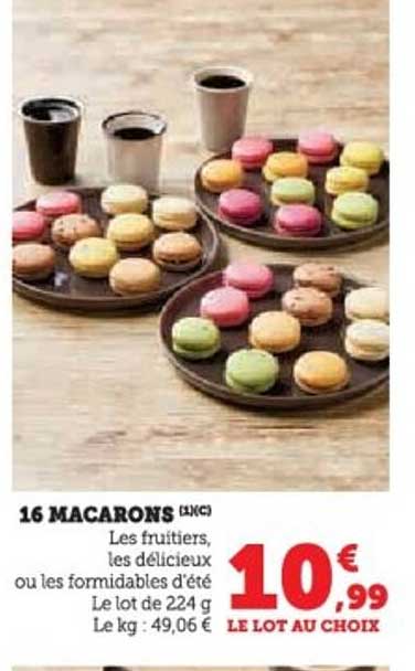 16 MACARONS (HXC)