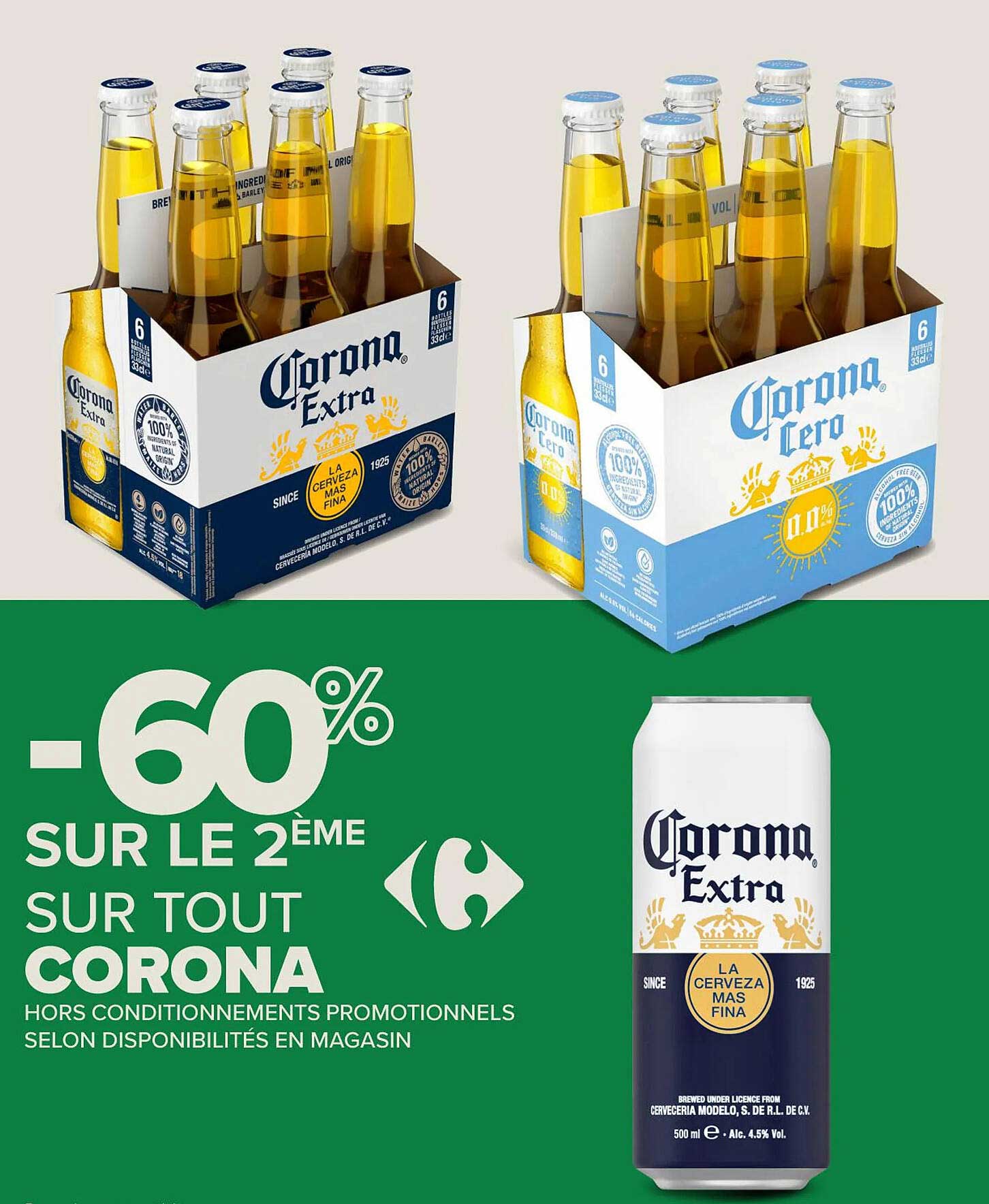 -60% SUR LE 2ÈME SUR TOUT CORONA