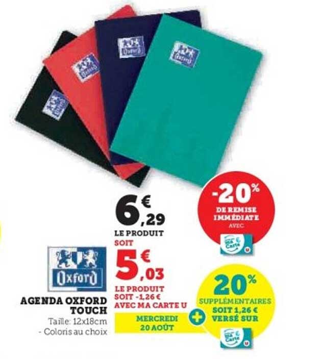 AGENDA OXFORD TOUCH