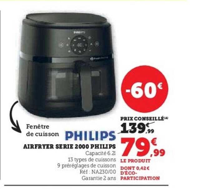 AIRFRYER SERIE 2000 PHILIPS