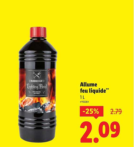 Allume feu liquide 1 L