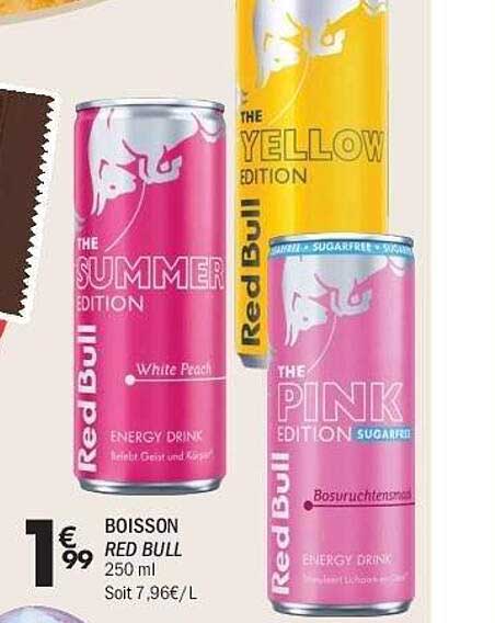 BOISSON RED BULL