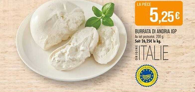 Burrata di Andria IGP