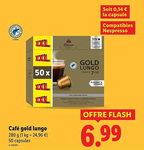 Café gold lungo