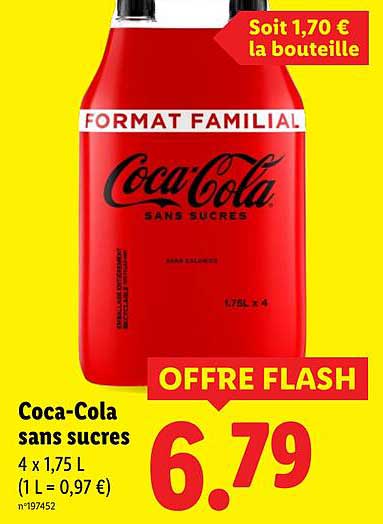 Coca-Cola sans sucres