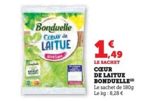 Cœur de Laitue Bonduelle