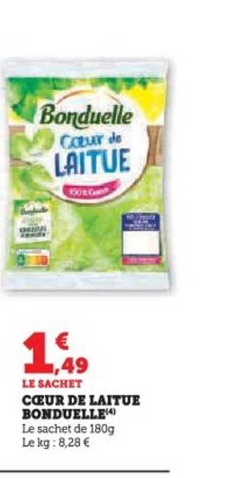 CŒUR DE LAITUE BONDUELLE